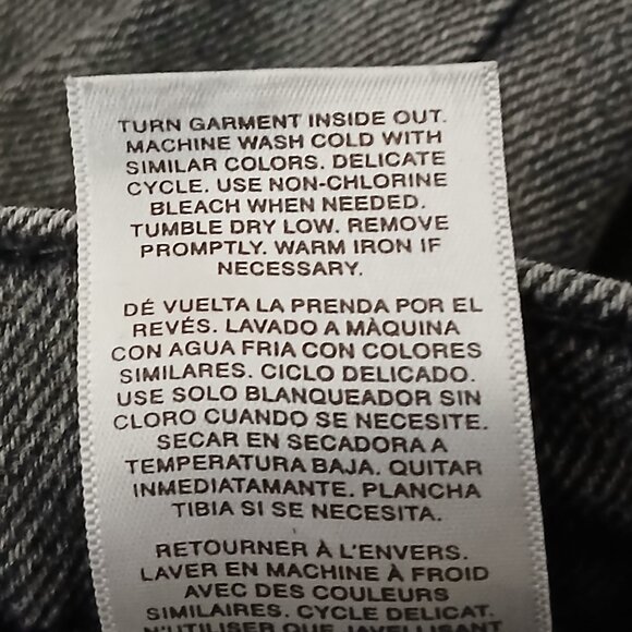 Kensie Jeans Size 14 Luxe Vintage Kelsey High Rise Skinny Gray - Picture 10 of 10